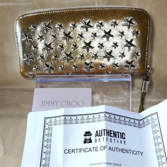 Jimmy Choo Long Zipper Round Wallet - Picture 1 of 6